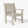 thumbnail image 6 of WestinTrends Malibu Outdoor Patio HDPE Adirondack Dining Arm Chair, Sand, 6 of 14