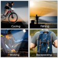 thumbnail image 4 of PENGXIANG COB Small Flashlight COB Keychain Flashlight 800Lumens Rechargeable LED Mini Pocket Magnetic Flashlight Bright Portable Work Light 3 Light Mode for Fishing Walking, 4 of 7