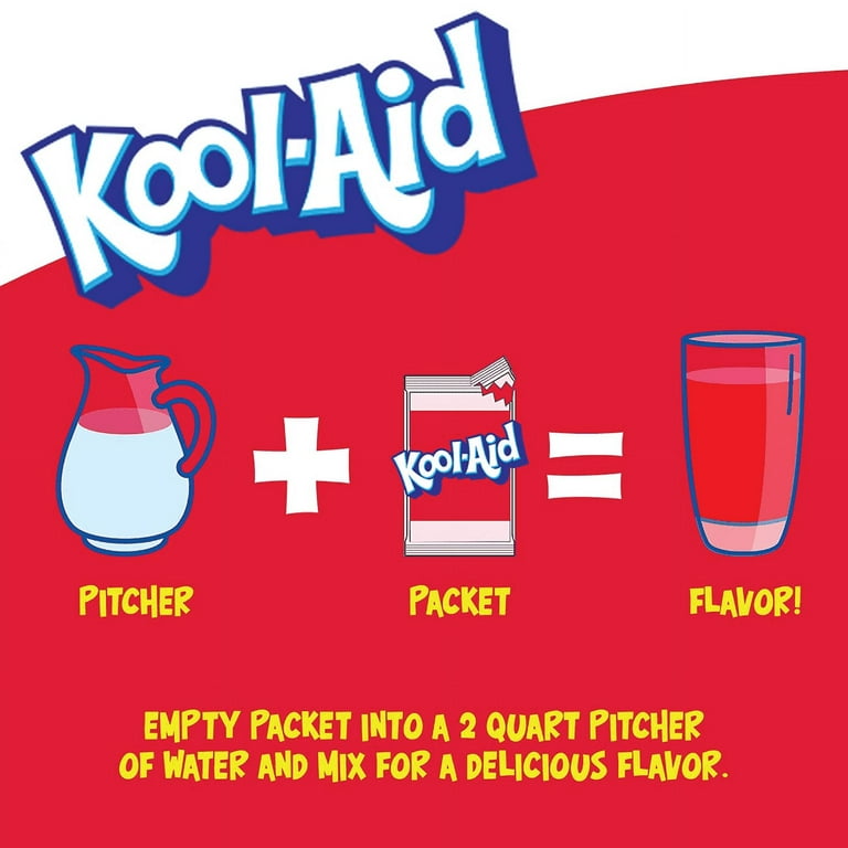 Haberdasher Full Box 48 Packets Kool-Aid Lemon Lime Drink Mix