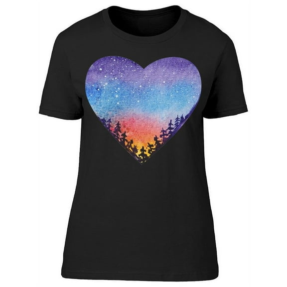 Colorful Landscape T-Shirt Women -Image by Shutterstock, Female 3X-Large
