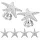thumbnail image 4 of GOOHOCHY 6 pomos decorativos de aleación de zinc con forma de estrella de mar para armarios, cajones y tocador., 4 of 8