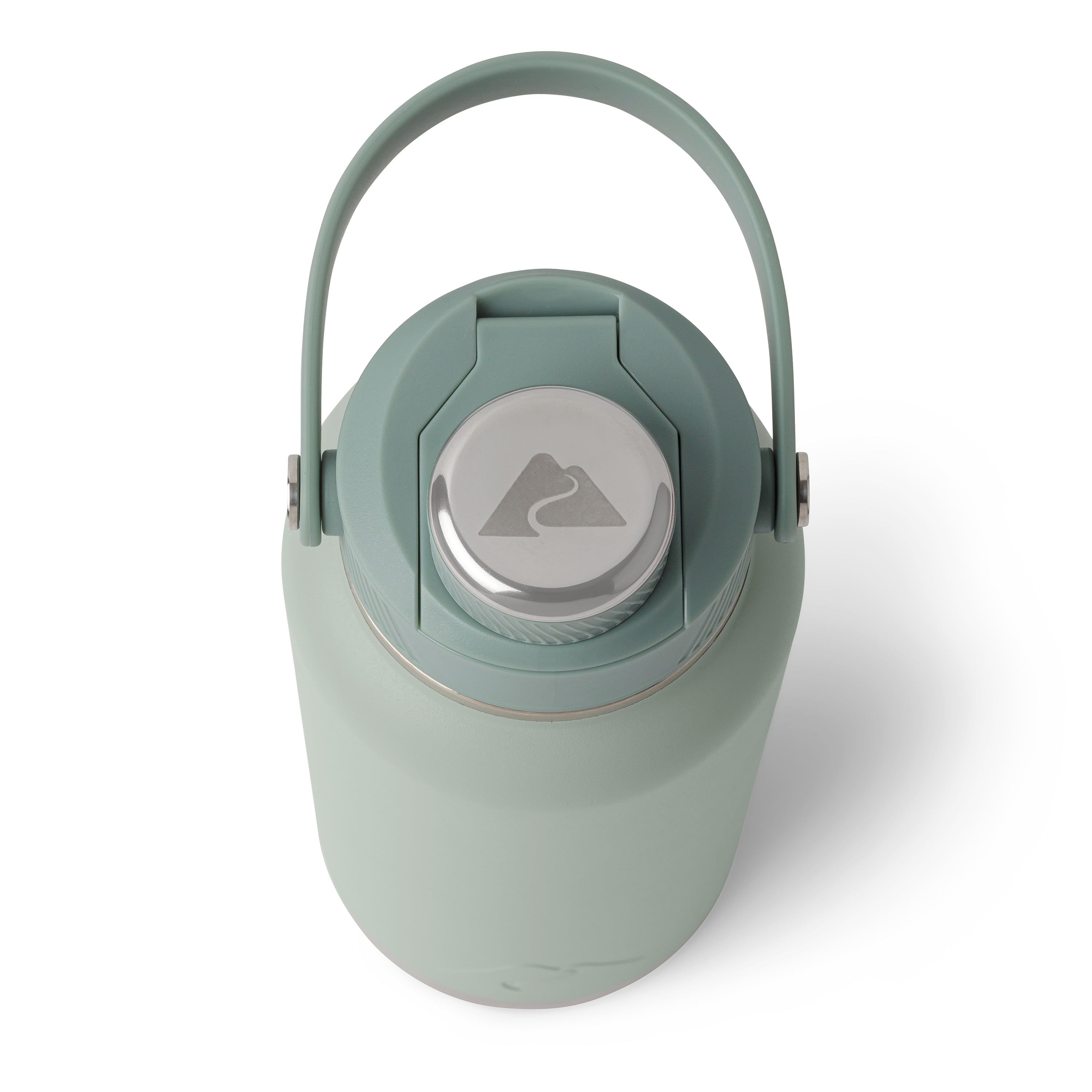 Ozark Trail 32 oz Stainless Steel Insulated Chug Water Bottle, Sage Green