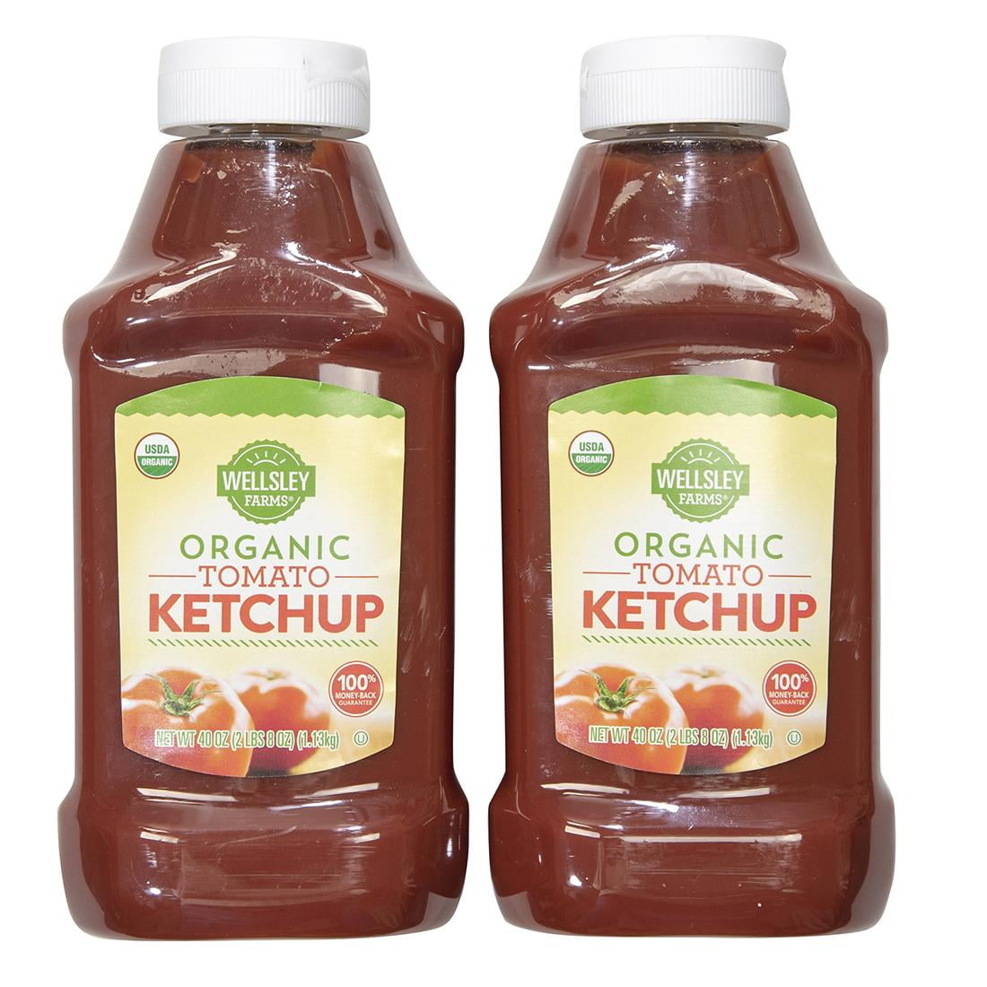 Wellsley Farms Organic Tomato Ketchup, 2pk./40 oz.