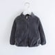 thumbnail image 2 of Abrigo De Invierno Para Niños Bebé Niños Niñas Moda Color Sólido Mantener Caliente Prendas De Abrigo Chaqueta Con Cremallera De Bolsillo Odeerbi LM103-9541, 2 of 6
