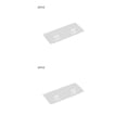 thumbnail image 1 of Billuyoard Ganchos de baño Recableght, perchero de pared autoadhesivo, estante adhesivo de plástico sin rastro para estante de cocina, estante de pegatinas 2 piezas 2piezas Billuyoard CBP259581, 1 of 6