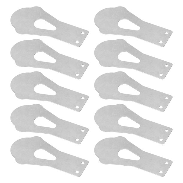 10 Piezas de Placa de Válvula de Admisión Compresor de Aire Bomba de Lengua Accesorios de Mantenimiento Cilindro de Pieza de Lengua de Hierro Fundido 70 Piezas para Mantenimiento ANGGREK Otros