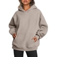 thumbnail image 1 of Sudadera Oversize para Mujer Talla Grande XL Trendy Queen, 1 of 6