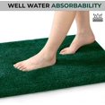 thumbnail image 5 of Yafa Home Fashion 1 Piece Solid Microfiber Soft Bathroom Rug , Non-Slip TPR Backing, 5 of 6