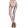 thumbnail image 2 of Yelete American Flag Red White & Blue Stripe Original 5 Pocket Jegging - Women's Small/Medium, 2 of 5