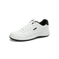 thumbnail image 1 of SIMANLAN Men's Casual Dress Sneakers Athletic Shoes for Men Lightweight Mesh Running Shoes Comfy Walking Workout Sneakers for Men White Black 6, 1 of 5