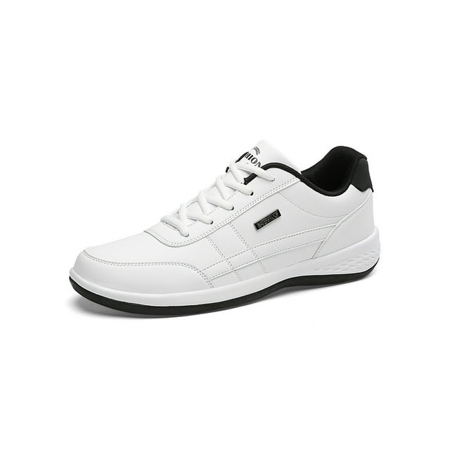 UKAP Mens Running Shoe Workout Fitness Walking Shoes Breathable Sneakers Men Fashion Sneaker Comfort White Black 6