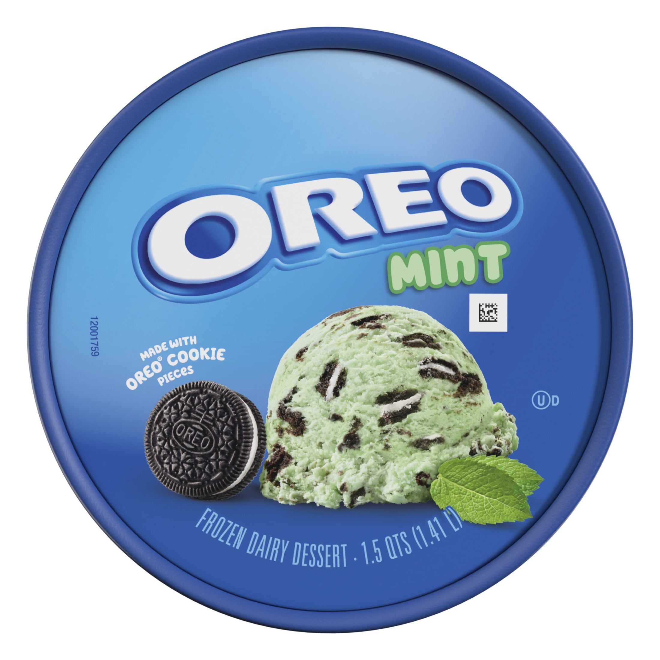 OREO Frozen Dairy Dessert Oreo Mint 1.5qt Container