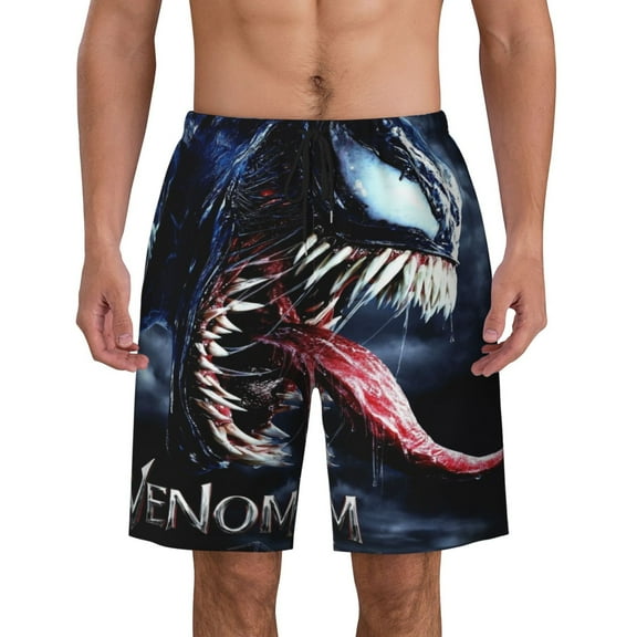 Venom Men's Swim Trunks Quick Dry Board Shorts Bathing Suit Swimsuits Beach Shorts