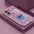 thumbnail image 3 of Smooth E-TPU Phone Case Infinix NOTE 30 12 G96 12I 11 10 10I SMART 5 6 7 8 ZERO 20 X 5G PRO Case Anime Lilo Stitch Angel Couple, 3 of 5