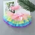 thumbnail image 3 of Zwiiyzr Little Girls and Big Girls Tulle Tutu Skirt Petticoat Mesh Puffy Princess Ballet Dance Pettiskirts Underskirt Sky Blue, 3 of 3