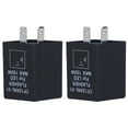 thumbnail image 1 of 2Pcs LED Flasher 2‑Pin Electronic Relay Normally Open Car Turn Signal Light DC12V, 1 of 1