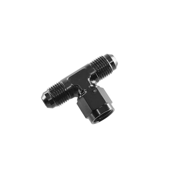 REDHORSE PERFORMANCE 10AN tee w/Female Swivel on Branch - Black