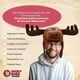 thumbnail image 4 of Divertido sombrero de Nicky Bigs Novelties Moose con animal de peluche para adultos, 4 of 9
