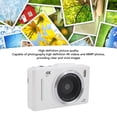 thumbnail image 3 of 4K Digital Camera 48MP Vlogging Camera with 16X Digital Zoom 2.8 Inch Display Anti Shake Autofocus White, 3 of 9