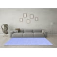 thumbnail image 3 of Ahgly Company Indoor Square Abstract Blue Contemporary Area Rugs, 8' Square, 3 of 4