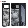 thumbnail image 2 of ibmrs For Google Pixel 9/9pro Case ,Cover Rugged Flexible Durable Anti-Slip TPU Protection Shockproof Back Cover -Camo Black, 2 of 5