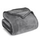 thumbnail image 1 of Manta de Cama Bare Home de Felpa Sherpa Reversible Matrimonial/Queen Gris, 1 of 6