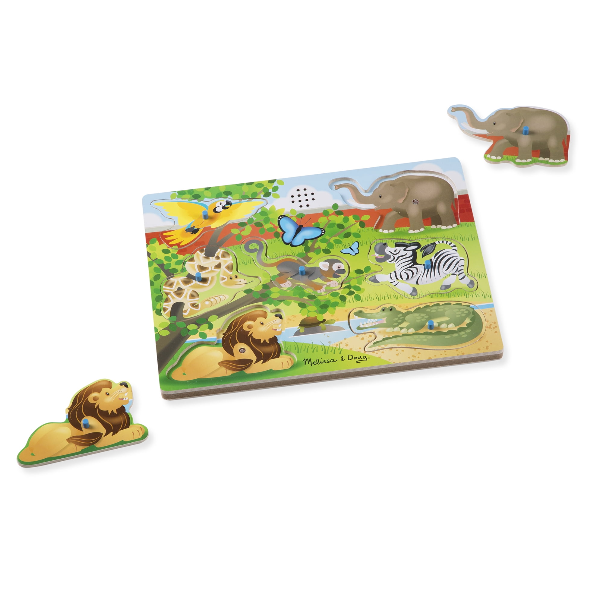 melissa and doug zoo sound puzzle