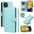 thumbnail image 1 of Samsung Galaxy A03 Phone Case , Wallet Flip Cover Adjustable Crossbody Lanyard Magnetic Card Slots, 1 of 5