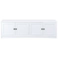thumbnail image 4 of Laughlin 4-door Engineered Wood 78-inch TV Stand White, 4 of 12