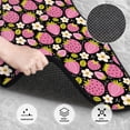thumbnail image 3 of Vsdgher Strawberry Car Foot Mat Set of 4 Pieces Universal Floor Liner Car Accessories Fits Most Cars, Trucks, Vans, sedans, SUV, 3 of 7