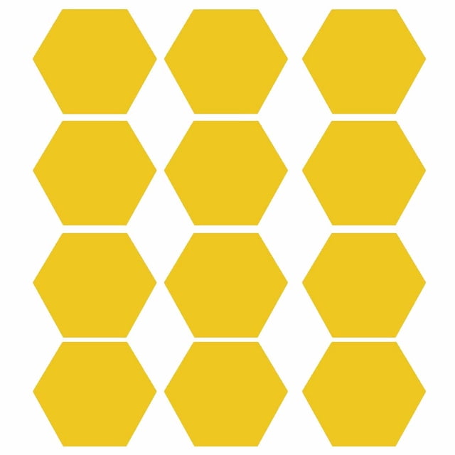 Hexagon Acrylic Mirror Wall Stickers 12 Pack for Decorative Wall Mounting with 3D Reflective Surface