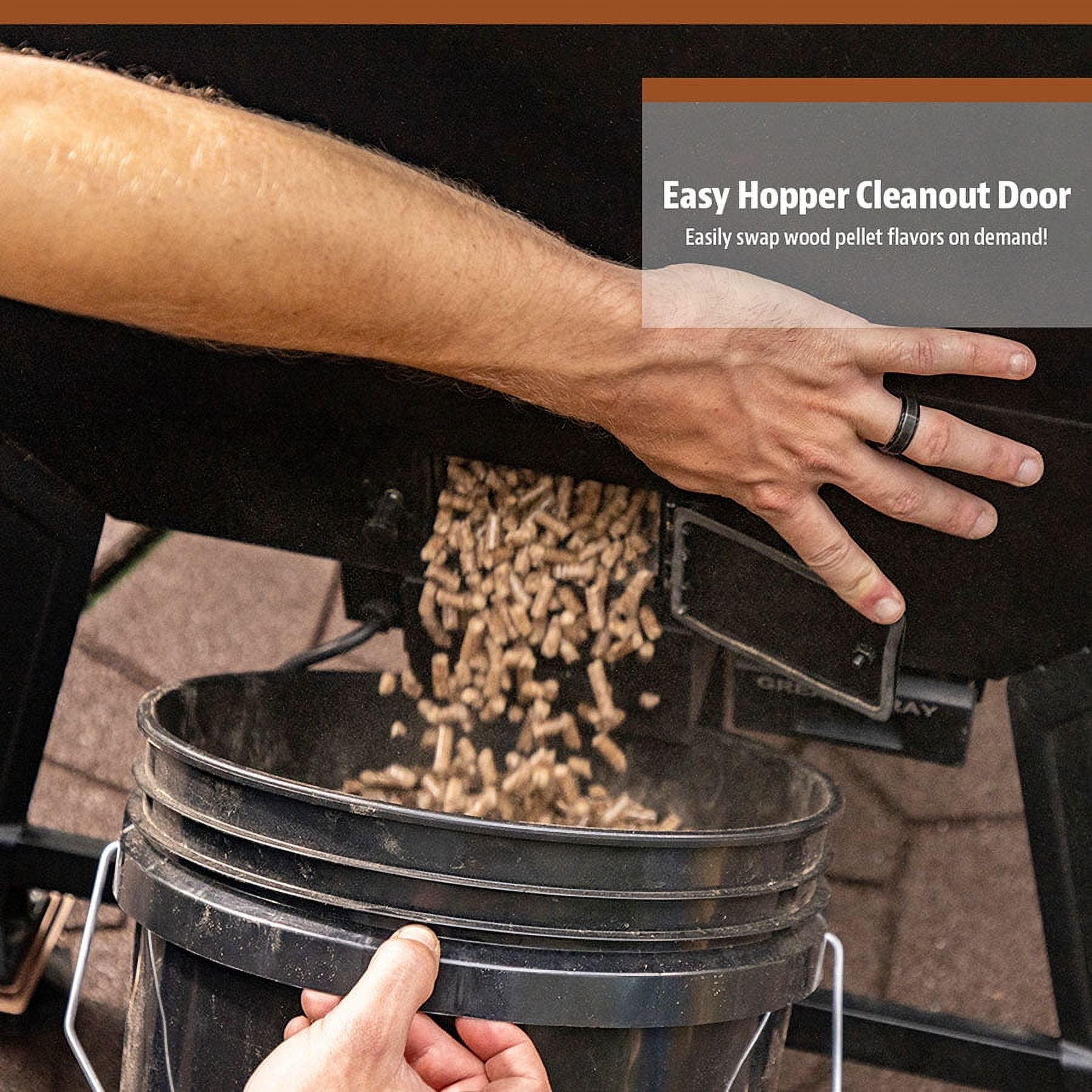 Pit Boss 1300 Connected Pellet Smoker Copperhead - Onyx Edition with Wi-Fi®