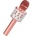 thumbnail image 2 of Karaoke Microphone with Speaker and Bluetooth Rose Gold, 2 of 2