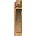 thumbnail image 2 of Ekena Millwork 5.50"W x 22"D x 22"H Thorton Smooth Craftsman Outlooker, Western Red Cedar, 2 of 4