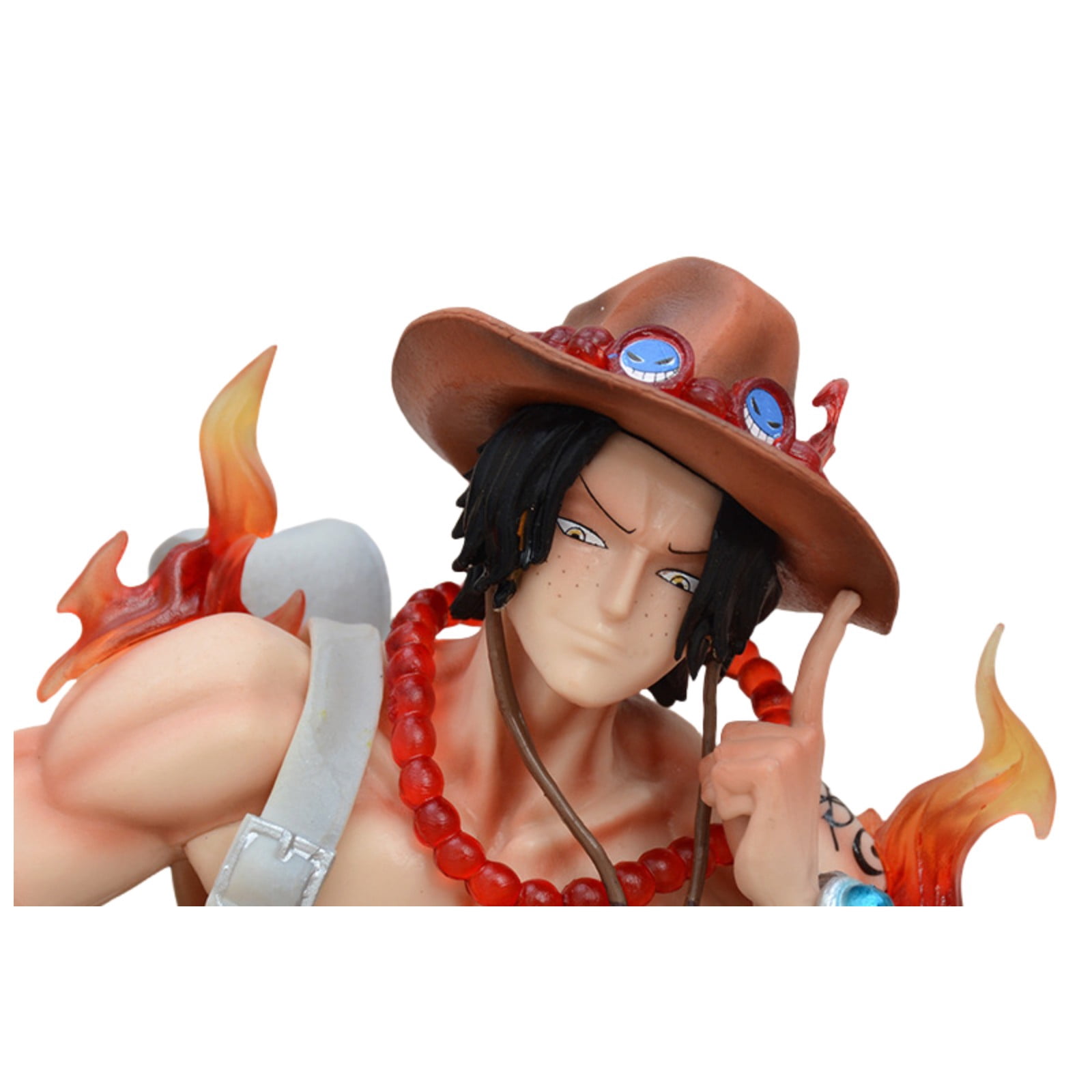 Dxuioz Action Toys Ace Figure (Red Ver.) Anime PVC Statue Character Figure Collection Model Gift Ornaments 4.92inch