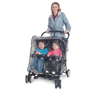 Albolene Side By Side Stroller Rain Cover