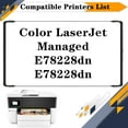 thumbnail image 2 of W9220MC W9221MC W9223MC W9222MC Toner Cartridge, Compatible for HP Color Laserjet Managed E78228dn E78228dn Printers【High Print Volume with Chip】, 2 of 7