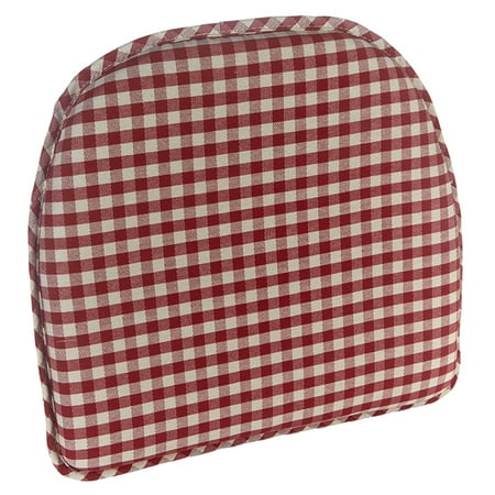 Gripper Non Slip 15 X 16 Gingham Red Chair Pad Gripper Non Slip 15 X 16 Gingham Red Chair Pad