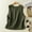 Tops-Army Green, variant on Gamivast Linen Shirts for Women Short Sleeve Stripe Loose Fitted Stand Collar Casual Blouses Beach Vacation Solid Color Going out Tops Summer outfits