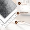 thumbnail image 2 of Alfombra TWINNIS, 244 x 305 cm, suave y esponjosa, felpa gris y blanca, 2 of 9