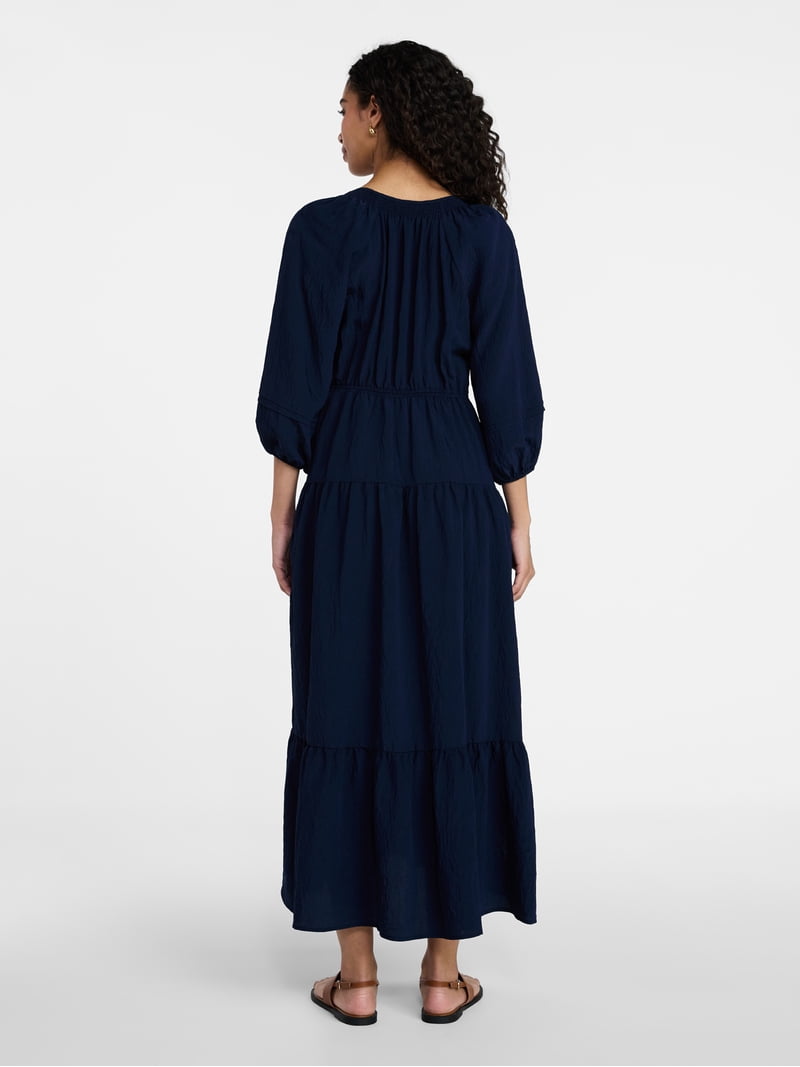 3 tiered maxi dress THE TALLULAH FLORAL TIERED MAXI DRESS Small