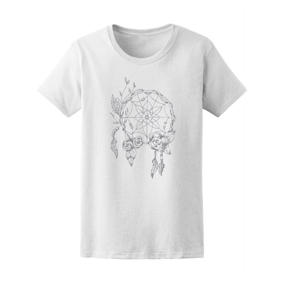 Coloring Book Dream Catcher Tee Women's -Image by Shutterstock