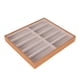 thumbnail image 5 of Organizador de gafas, caja de gafas de sol elegante, ligera, portátil, resistente, de gran capacidad, 10 rejillas, para centro comercial en casa, 5 of 5