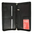 thumbnail image 3 of menswallet Top Grain Genuine Leather Travel Organizer Wallet Passport Holder 563 CF (C) Tan, 3 of 15