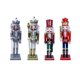 thumbnail image 1 of 4 figuras de Cascanueces, soldados, muñecos navideños, decoración multicolor para fiestas. Estilo T, 1 of 9