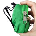 thumbnail image 3 of XIBUFE 2026 New 4Pcs Mini Doll Backpacks Mini Exclusive Diy Doll Accessories Double Zipper Structure Adorable Zipper Backpacks Brown, 3 of 4