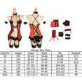 thumbnail image 3 of Disfraz de Cosplay de Anime A LIVE Tokisaki Kurumi para Halloween, mono con peluca, traje de fiesta de carnaval para mujer adulta, 3 of 5