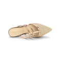 thumbnail image 4 of BLISSFUL STEP Women's Glitter Pointy Toe Flats Mules, 4 of 7