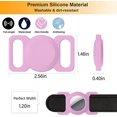 thumbnail image 4 of Hongchun Suitable for Apple Locator Silicone Protective Sleeve Protective Sleeve Anti-lost Tracker Pet Protective Sleeve pink, 4 of 4