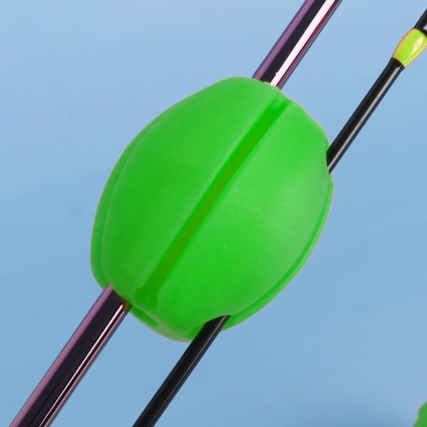 Sujetador de corbata de caña de pescar Protectores de postes de pesca varilla portátil bola fija accesorios de aparejos flexibles elásticos FLhrweasw Nuevo
